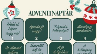 3. hét adventi kalendárium előlappal